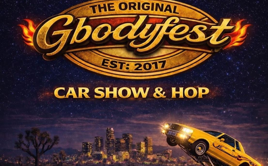GBodyFest Car Show and Hop partial flyer July 2026